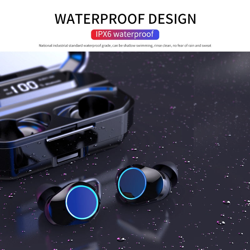 Touchsmart Bluetooth Waterproof Earbuds