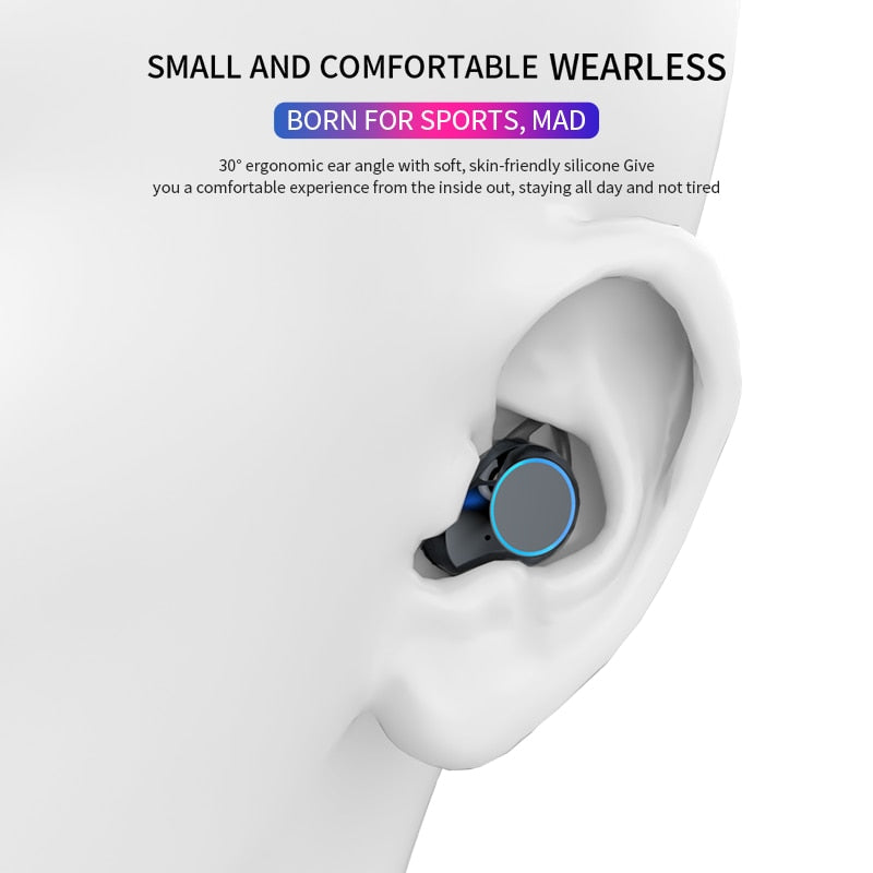 Touchsmart Bluetooth Waterproof Earbuds