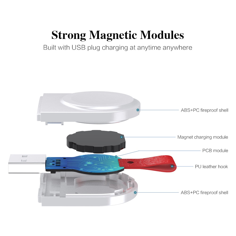 Wireless Charger for Apple Watch Series 4, 3, 2, and 1