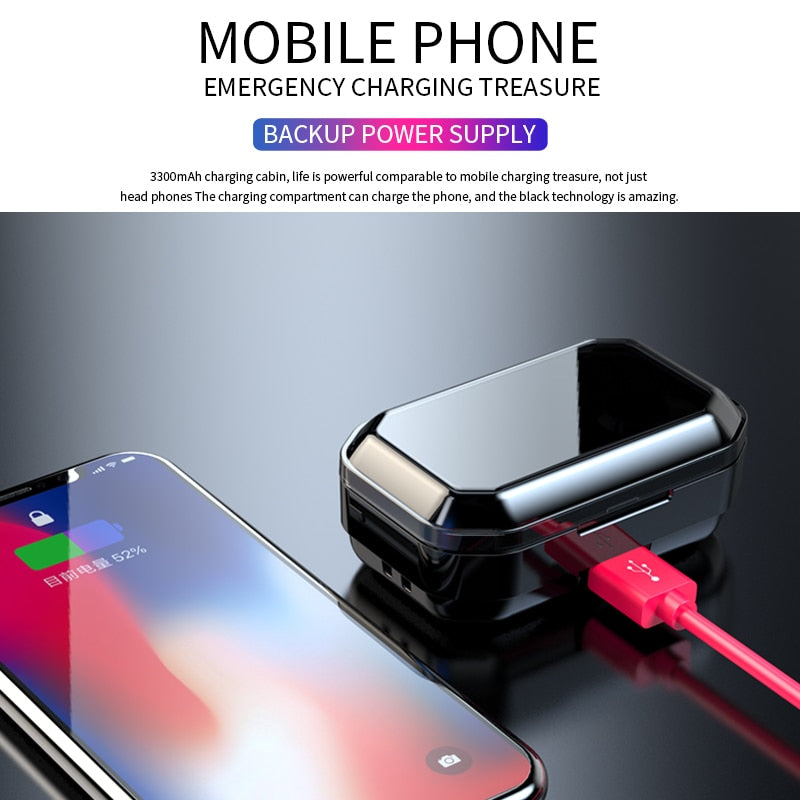 Touchsmart Bluetooth Waterproof Earbuds
