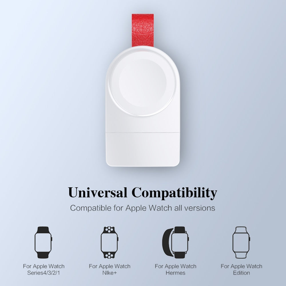 Wireless Charger for Apple Watch Series 4, 3, 2, and 1