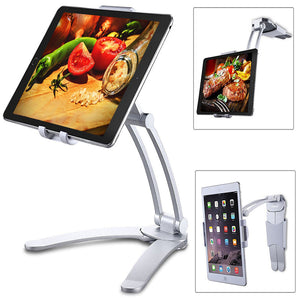 Tablet stand/wall mount fit for 5"-10.5" width Tablet metal bracket