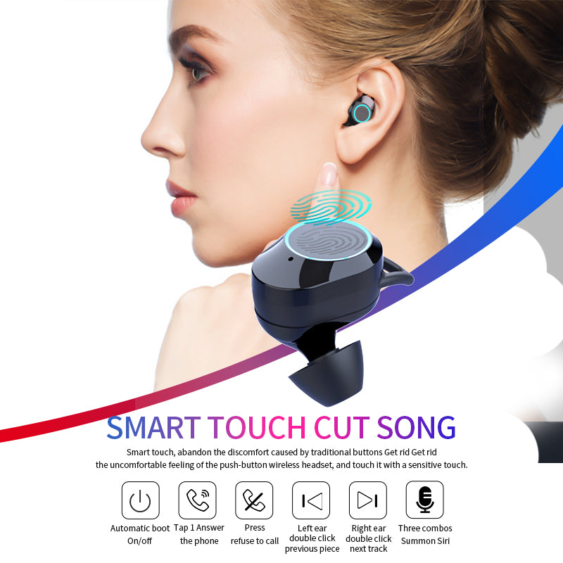 Touchsmart Bluetooth Waterproof Earbuds