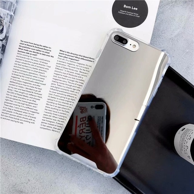 Mirror Case for iPhone - Airbag Soft Drop Proof