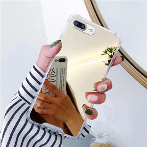 Mirror Case for iPhone - Airbag Soft Drop Proof