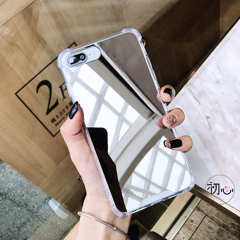 Mirror Case for iPhone - Airbag Soft Drop Proof
